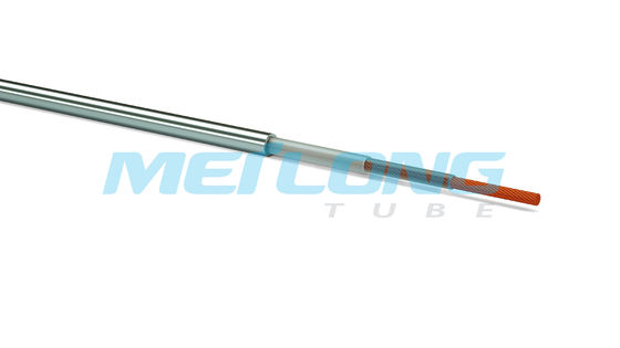 A tubulação do revestimento de PVDF encapsulou o condutor encapsulado tubulação -10°C do cabo 316L a 250°C