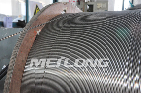 A pressão estourada alta de SS316L bobinou a linha capilar Inconel 625 da tubulação