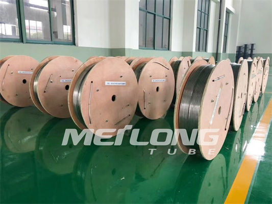 1 / 4&quot; OD X 0,065&quot; linha de controle hidráulica Incoloy da tubulação de cobre do freio do níquel 825