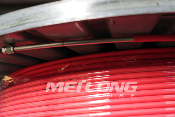 2205 frente e verso linha de controle encapsulada Santoprene TPV 1/2&quot; OD X 0,065&quot; PESO