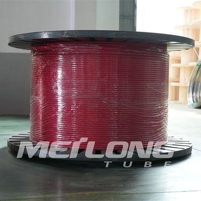 2205 frente e verso linha de controle encapsulada Santoprene TPV 1/2&quot; OD X 0,065&quot; PESO