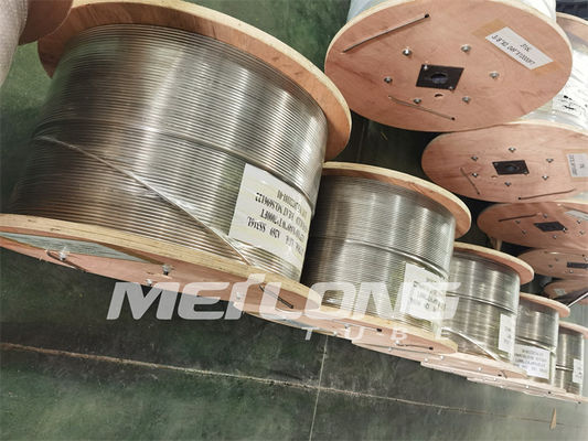 Linha química tubulação enrolado de aço inoxidável 3/8&quot; da injeção de Inconel 625