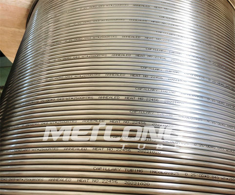 Tubos capilares feitos sob encomenda hidráulicos do duplex 2507 super sem emenda de ASTM A789 para o gás Wells