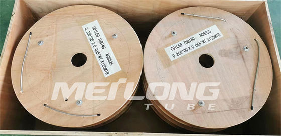 Bobina de aço inoxidável 1 da tubulação dos encaixes da virola bobina do tubo de 2 12000M Hydraulic Tested Steel