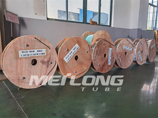 Bobina de aço inoxidável 1 da tubulação dos encaixes da virola bobina do tubo de 2 12000M Hydraulic Tested Steel