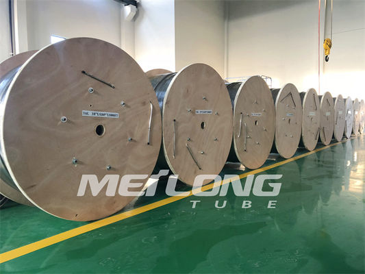 Bobina de aço inoxidável bobinada capilar brilhante limpa da tubulação 4 da tubulação 10000Psi 1