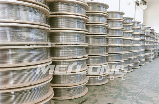 Encaixes inoxidáveis inoxidáveis do tubo capilar 12000M Annealed With Ferrule de tubo capilar de ASTM