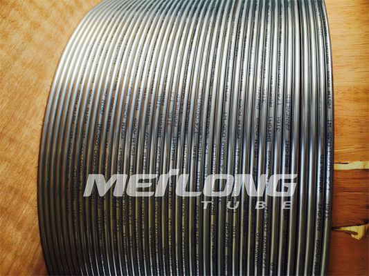 316L bobinou a tubulação enrolado de aço inoxidável 10000Psi