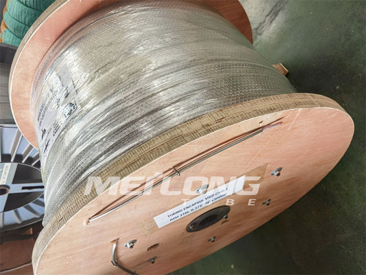 Ligue a tubulação 6000M que Encapsulated Cable Tubing encapsulou o condutor