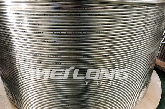 O capilar hidráulico dos SS 316L bobinou a bobina 8 de aço inoxidável da tubulação 10000Psi 3