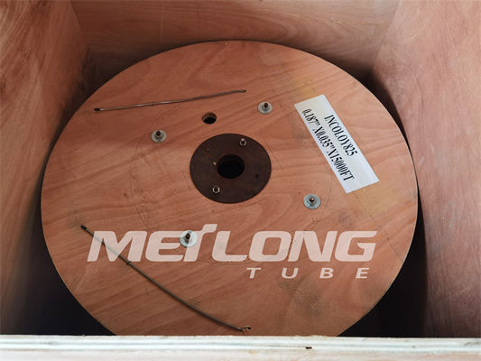Tubulação hidráulica de aço inoxidável dos SS fina - tubo capilar murado Eddy Current Tested Annealed