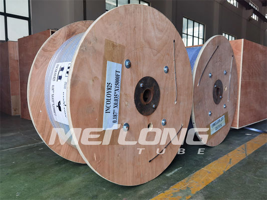 Tubulação hidráulica de aço inoxidável dos SS fina - tubo capilar murado Eddy Current Tested Annealed